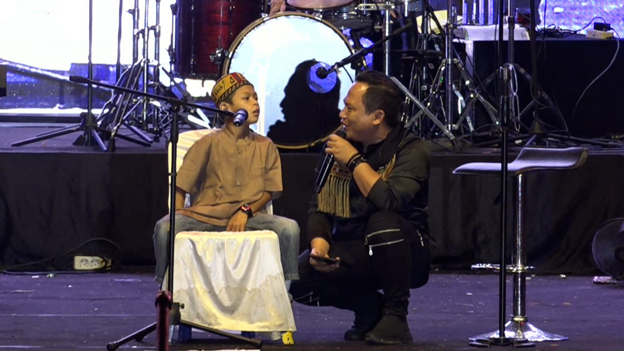 Tampil Bersama Band Wali, Impian Bocah Disabiltas Aceh Tercapai