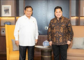 Elektabilitas Tertinggi, Prabowo-Erick Thohir Duet Ideal Untuk Pilpres 2024