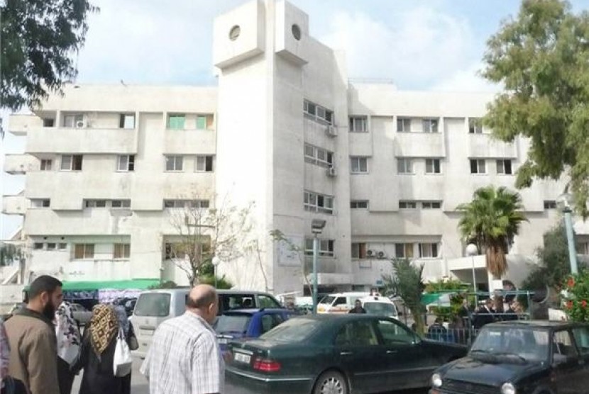 Sebuah rumah sakit di Kota Gaza, Palestina. (ilustrasi), Blokade Israel menyisakan banyak persoalan terhadap warga Gaza
