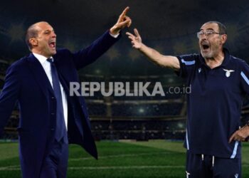 Juventus vs Lazio, adu taktik Massimiliano Allegri dan Maurizio Sarri.