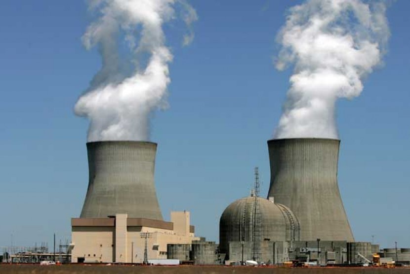 Amerika Serikat (AS) akan membantu Thailand mengembangkan tenaga nuklir melalui reaktor kecil kelas baru. Ilustrasi.