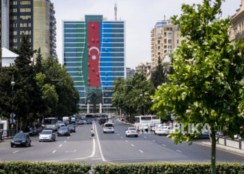 Bendera Azerbaijan (Ilustrasi). Azerbaijan akan secara resmi membuka kedutaannya di Israel