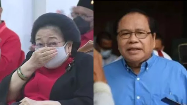 Ketua Umum PDI Perjuangan, Megawati Soekarnoputri (kiri), Ekonom Senior, Rizal Ramli (kanan). FOTO/Kolase