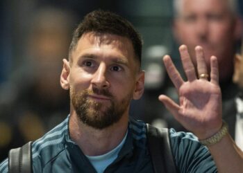 Bintang sepak bola Argentina yang kini membela PSG, Lionel Messi.