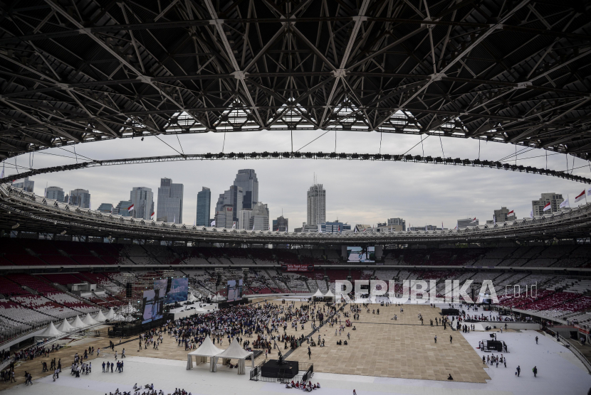 Stadion Utama Gelora Bung Karno (SUGBK) salah satu venue untuk Piala Dunia U-20 2023.