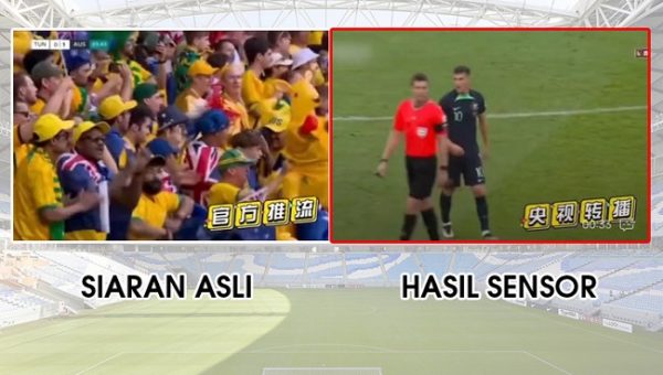 Pemerintah China Edit Siaran Piala Dunia, Biar Rakyatnya Gak Lihat Penonton Sudah Tak Pakai Masker