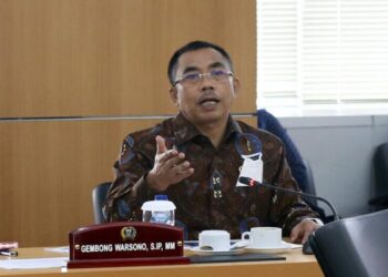 Ketua Fraksi PDIP DPRD DKI Jakarta, Gembong Warsono.