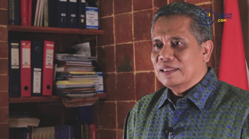 Ketua Umum DPN PERADI Luhut MP Pangaribuan