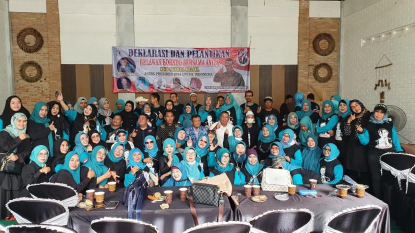 Relawan Borneo bersama Anies adalah para relawan di Kalimantan yang ada di lima provinsi