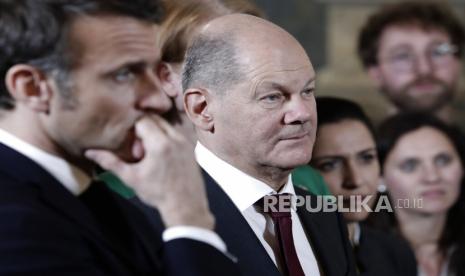 Prancis dan Jerman Janji Terus Dukung Ukraina Melawan Rusia