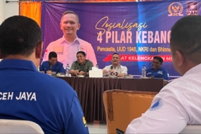 Anggota DPR-RI Dek Gam Adakan Pertemuan dengan Kader PAN Aceh Jaya