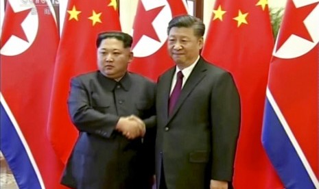 Xi Jinping Ungkapkan Terima Kasih ke Kim Jong-un untuk Pesan Belasungkawa