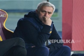 AS Roma Disingkirkan Tim Gurem, Mourinho Sudah Belajar untuk tak Menangis Setelah Kalah