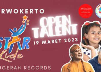 Jadi Label Partner Prima Founder Records, Anugerah Records Buka Audisi Purwokerto Starkidz