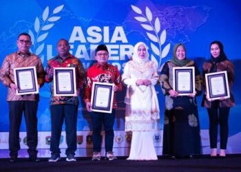 IEG saat bekerjasama dengan Seven Media-dalam acara Asian Leaders Awards 2023. FOTO/Dok. IEG