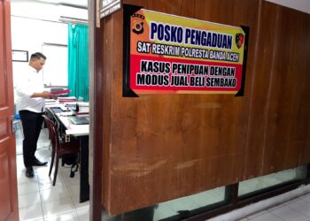 Polresta Banda Aceh Buka Posko Kasus Penipuan Jual Beli Sembako Murah
