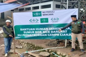NU Peduli Terus Bantu Penyintas Gempa Cianjur dengan Bangun Huntara hingga Mushola Darurat