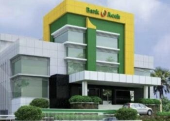 Kantor Cabang Bank Aceh Syariah (BAS) di Kuala Simpang, Aceh Tamiang. FOTO/Dok. BAS