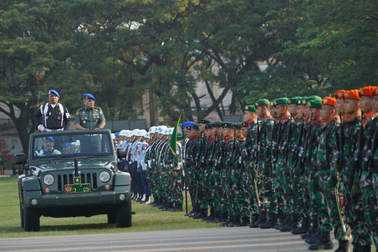Kodam IM Buka Ops Gaktib dan Yustisi Polisi Militer