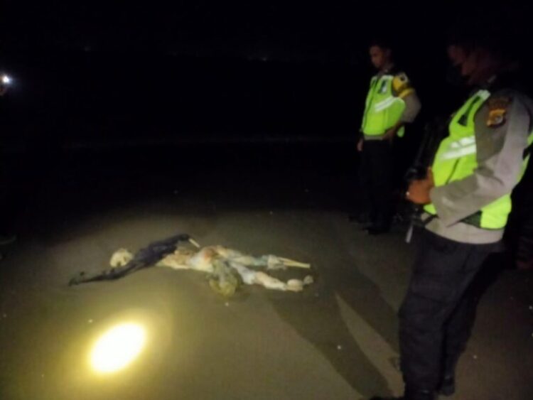 Sesosok mayat tanpa identitas alias misterius ditemukan di garis pantai bantayan, Kecamatan Seunuddon Kabupaten Aceh Utara, pada Senin dini hari (27/3/2023) pukul 01.30 WIB. FOTO/Net