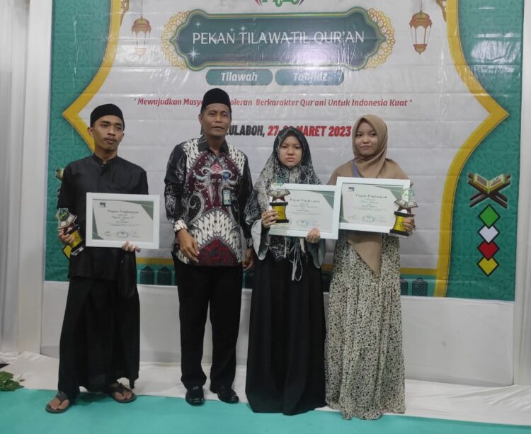 Tiga Duta PTQ RRI Meulaboh Raih Tiket Ke Tingkat Nasional