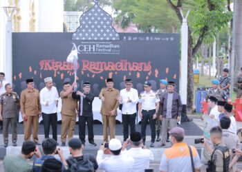 Bakri Siddiq Lepas Peserta Kirab Ramadan 1444 H