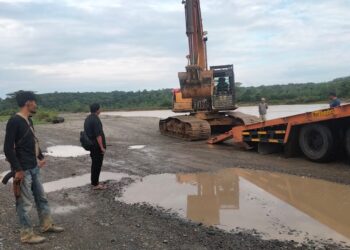 Tampang Ilegal di Nagan Raya. FOTO/Net