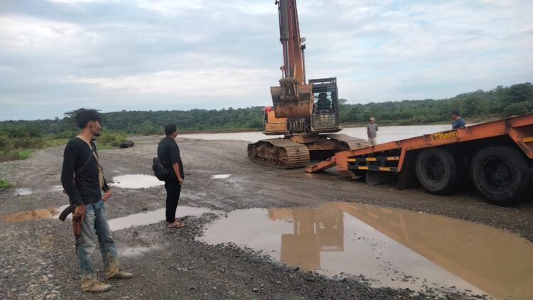Tampang Ilegal di Nagan Raya. FOTO/Net