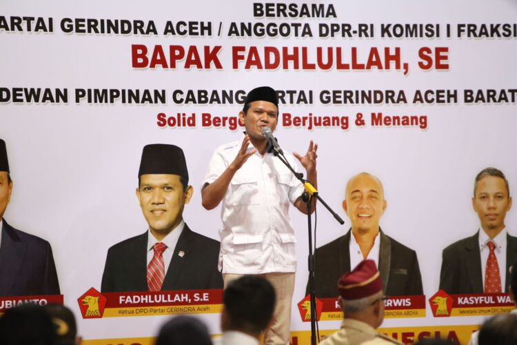 Ketua DPD Gerindra Aceh: Prabowo Presiden, Safaruddin Bupati Abdya