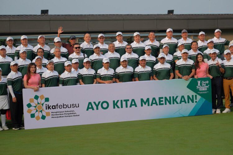 Ikafeb USU Gelar Charity Golf Tournament USU Rektor Cup 2023