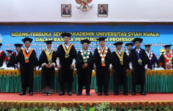USK Kukuhkan Lima Profesor Baru