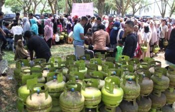 Pertamina Tambah Kuota LPG 3 Khusus Operasi Pasar di Aceh Besar