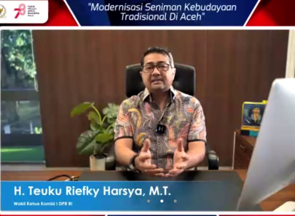 Teuku Riefky: Aceh Tidak Bisa Dipisahkan dari Seni dan Budaya