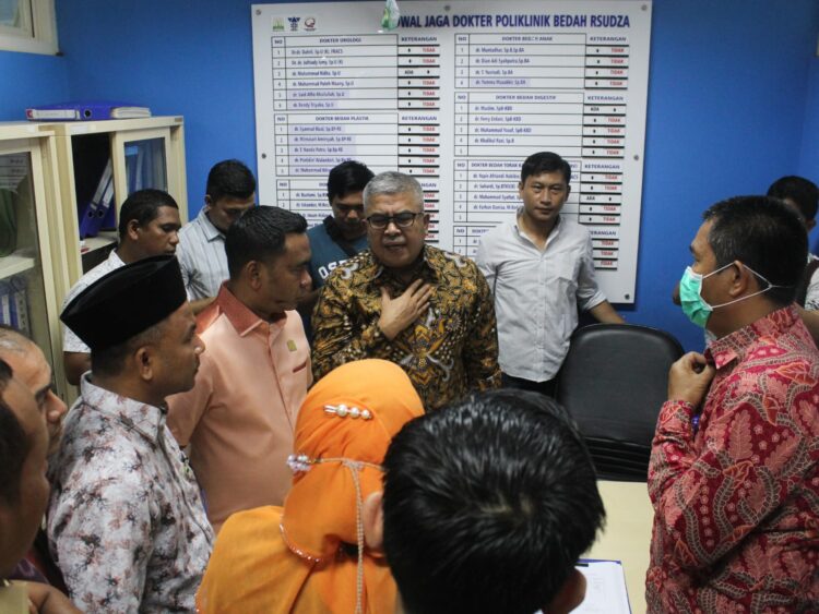 Sidak RSUD ZA, DPR Aceh Temukan Banyak Dokter Piket RSUD ZA Absen