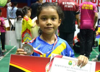 Pebulutangkis Cilik Binaan PUPR Aceh Barat Raih Medali di Sumut