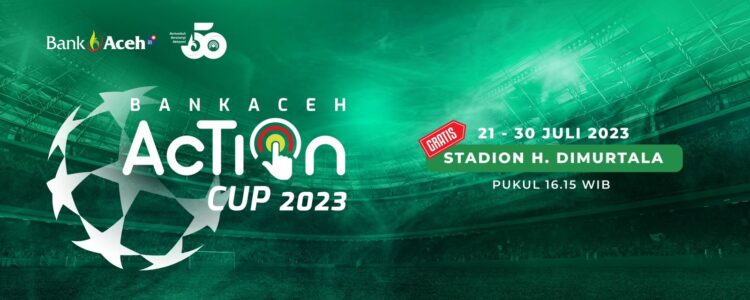 Bank Aceh Action Cup 2023 - Semifinal di Stadion Dimurthala, Kota Banda Aceh. IMAGE/Dok. BAS