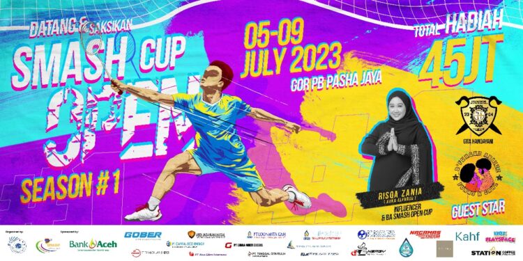 235 Pebulu Tangkis Aceh Siap Perebuatkan Gelar Smash Cup Open