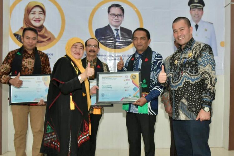 Pemko Sabang Raih Penghargaan BKN Award 2023