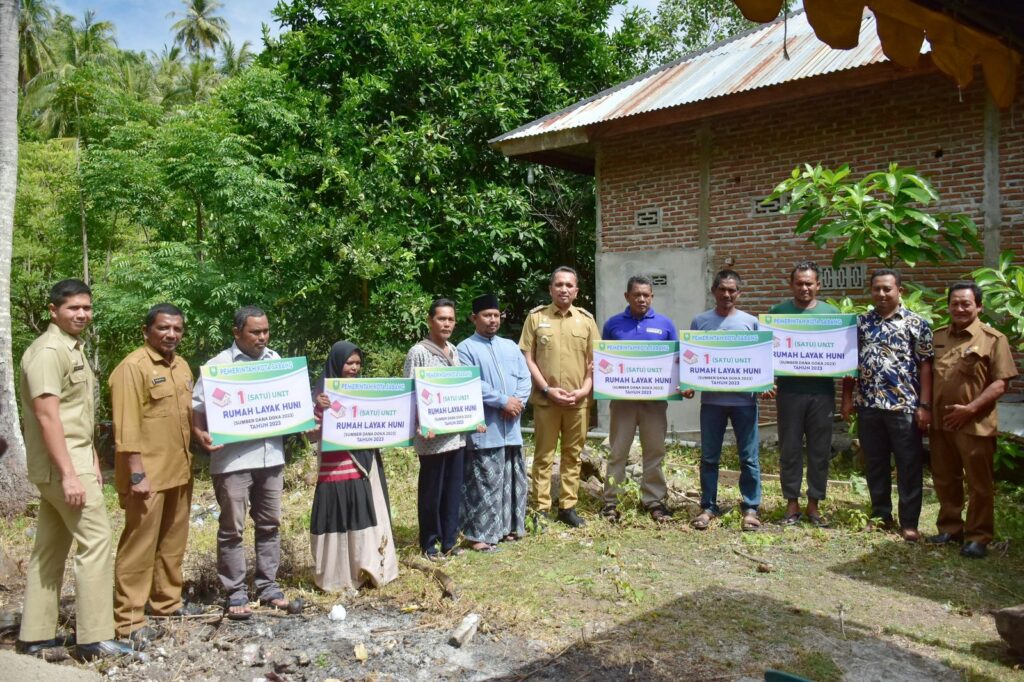 Pemko Sabang Mulai Pembangunan 10 Rumah Layak Huni