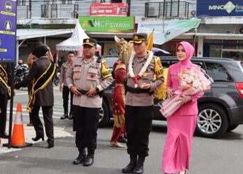 Lepas Sambut Kapolres Aceh Barat Berlangsung Haru