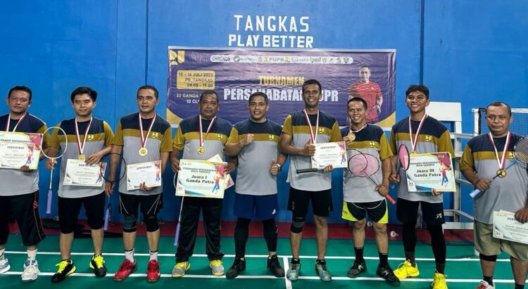 Hadiah Turnamen Bulutangkis PUPR Aceh Barat Capai Rp20 Juta