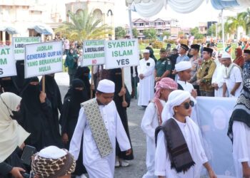 Sambut 1 Muharram, Pemkab Aceh Barat Gelar Pawai Keliling Kota