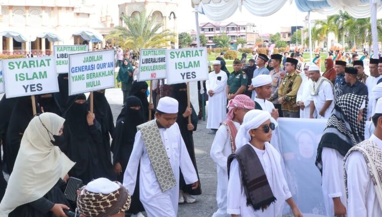 Sambut 1 Muharram, Pemkab Aceh Barat Gelar Pawai Keliling Kota