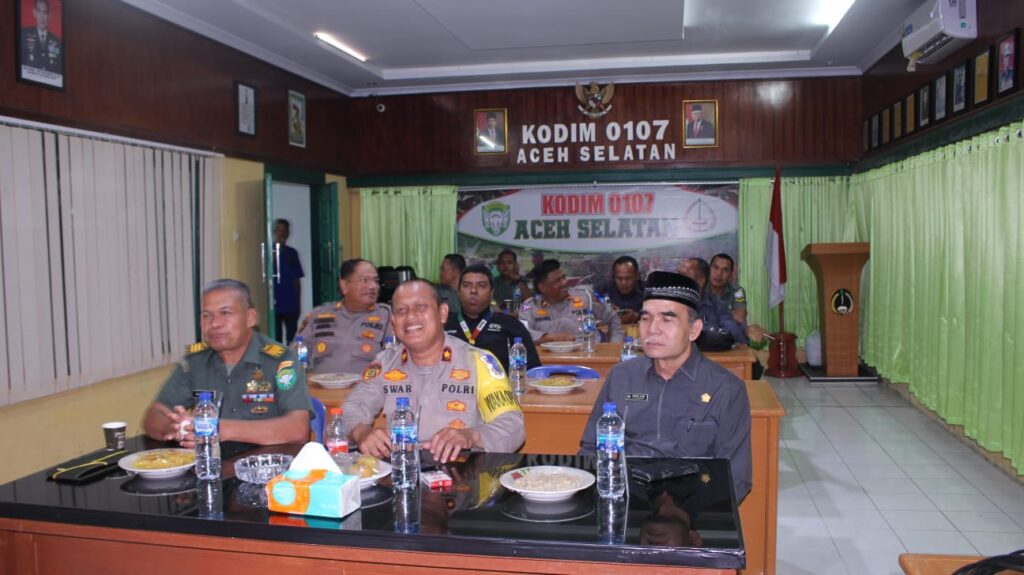 Kodim Aceh Selatan Gelar Nonton Bareng Gelaran Kasad Award
