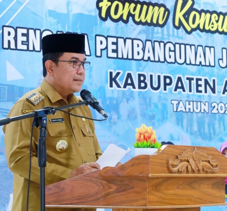 Buka FKP-RPJPD, Pj Bupati Mahdi Sebut Pertumbuhan Ekonomi Tembus 3,32%