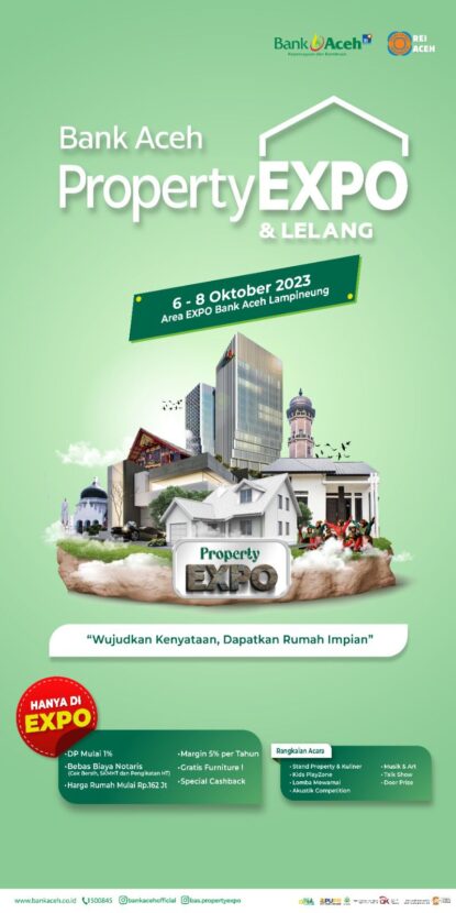 Bank Aceh Gelar Property Expo 2023, Tawarkan Promo dan Lomba Menarik