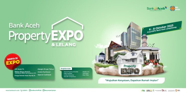 Bank Aceh Property Expo & Lelang. FOTO/Dok. Corporate BAS. Ⓒ Hak cipta foto di atas dikembalikan sesungguhnya kepada pemilik foto