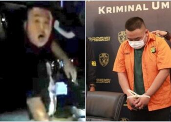 Pengemudi Fortuner yang Arogan di Pluit Beli Pelat Dinas Polri Palsu di Olshop Rp500 Ribu