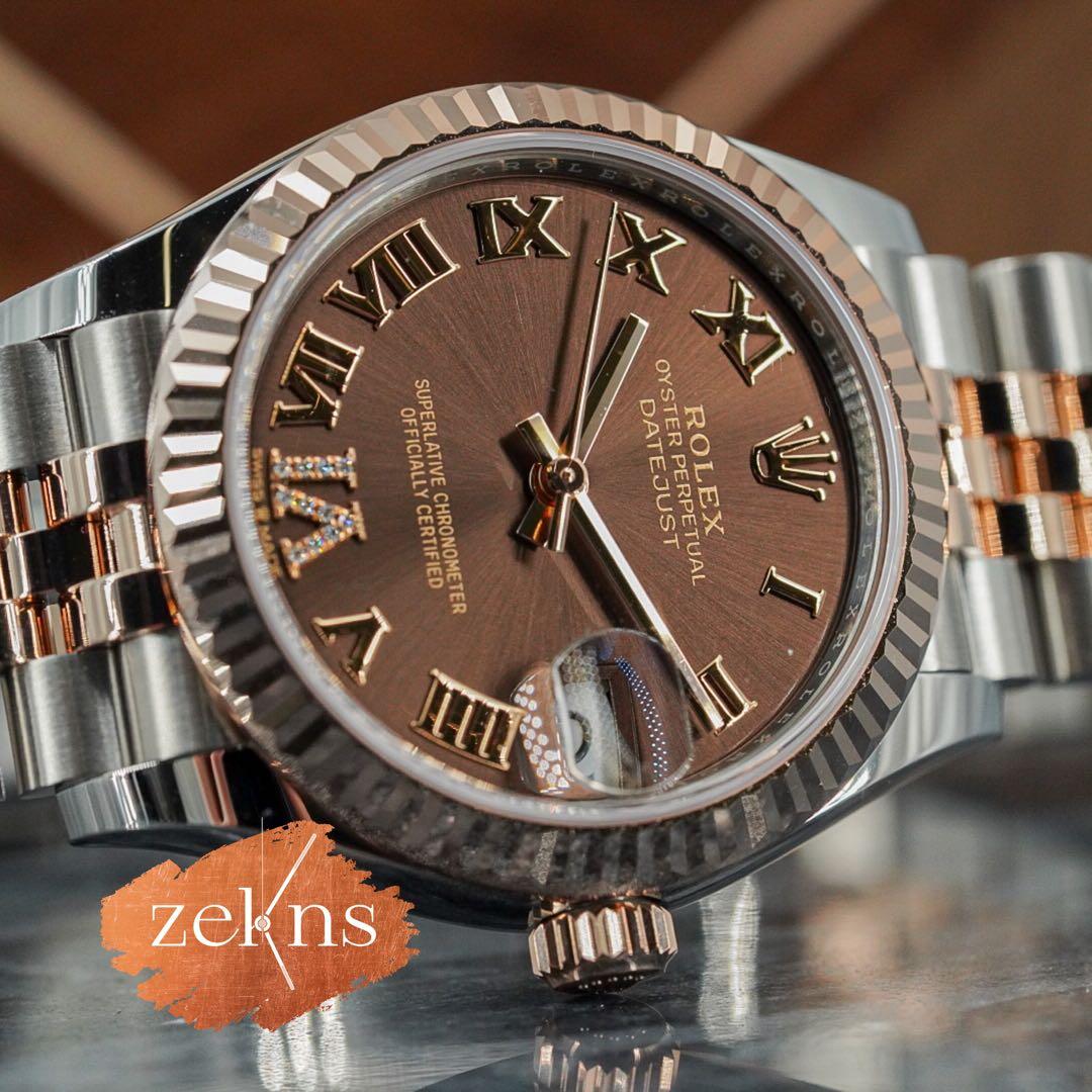 Ⓒ Hak cipta foto di atas dikembalikan sesungguhnya kepada sang pemilik foto Rolex Datejust 31 278271VI Chocolate Jubilee. FOTO/carousell.sg. Ⓒ Hak cipta foto di atas dikembalikan sesungguhnya kepada pemilik foto