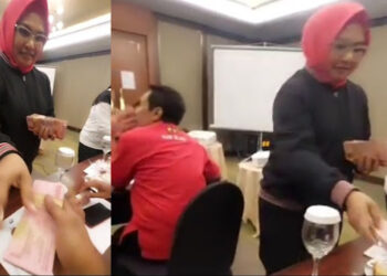 Viral, Diduga Wabup Blora Bagi-Bagi Duit ke Kader PDI-Perjuangan